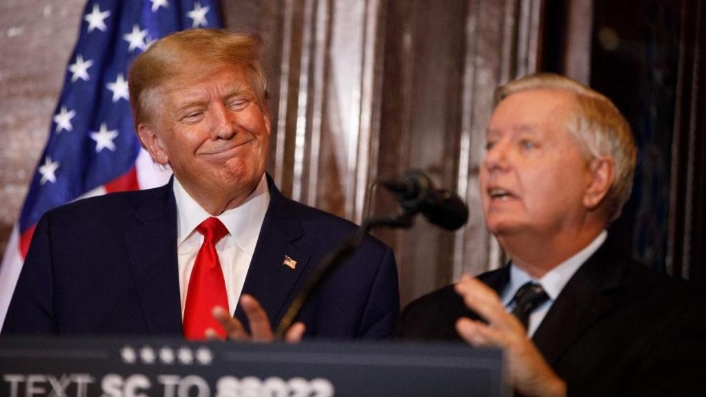 Lindsey Graham’s Final Call Is Now Part of Donald Trump’s Voting Fight