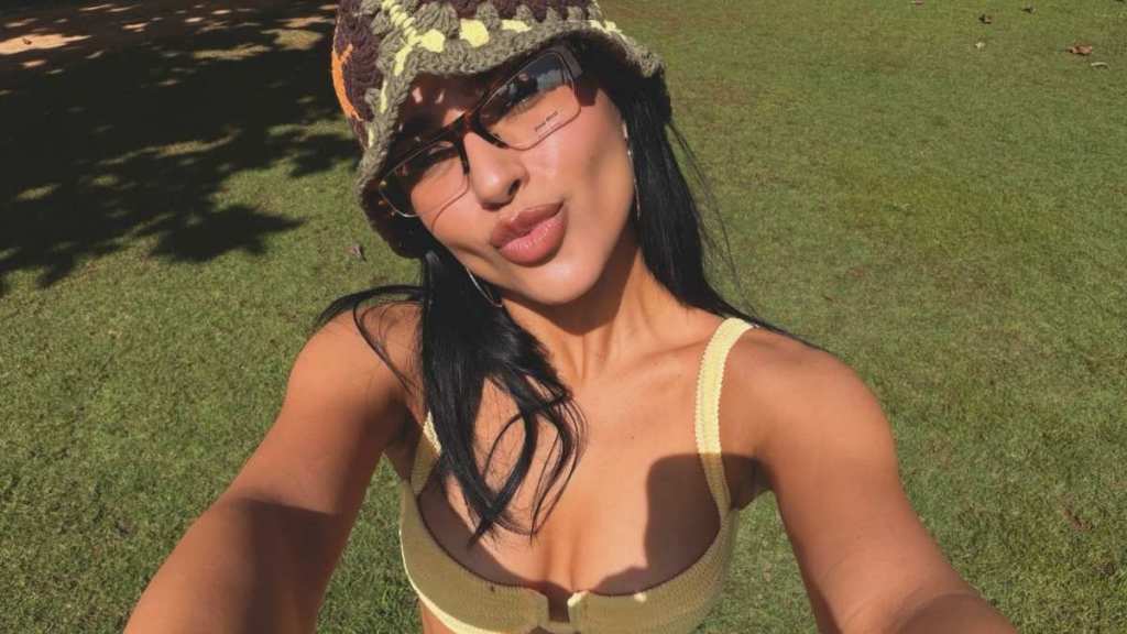 Becky G's Cheeky Micro Shorts Couldn't Be More High-Cut