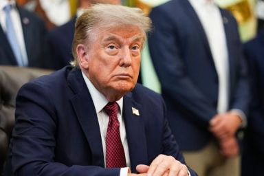 Donald Trump Posts AI Border Wall Designed to Filter Canadian Wildfire Smoke
