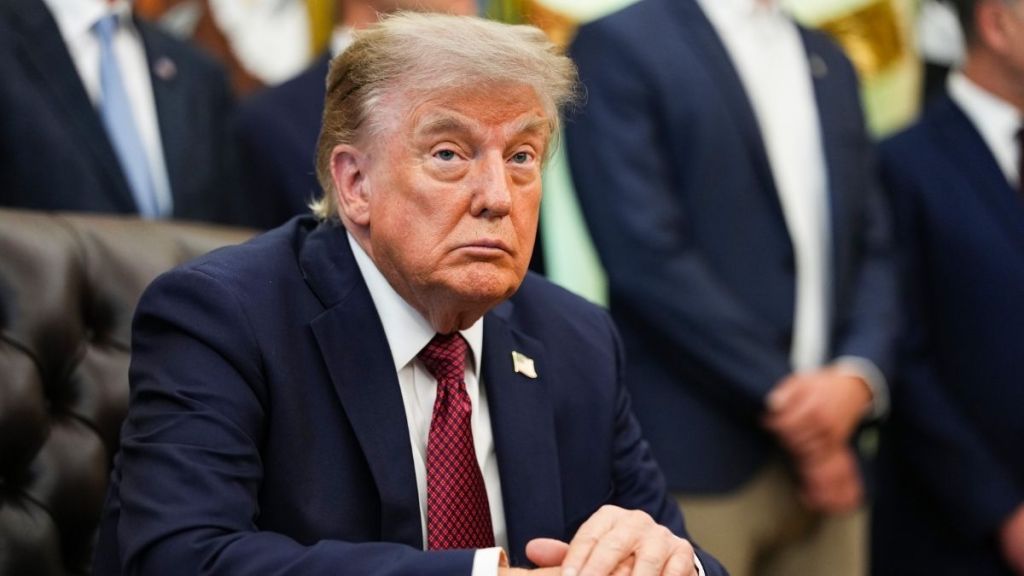 Donald Trump Posts AI Border Wall Designed to Filter Canadian Wildfire Smoke