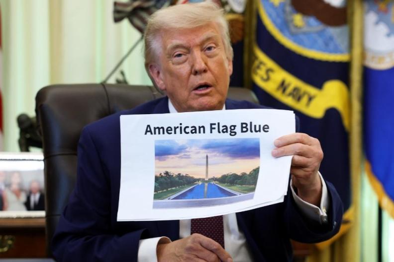 Donald Trump Says Reflecting Pool Is ‘in the Hospital’ in New Bizarre Update