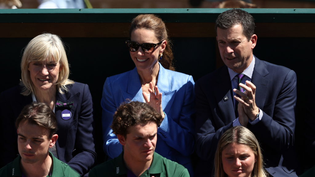 Kate Middleton's Candid Hot Mic Moment at Wimbledon Has Fans Listening In