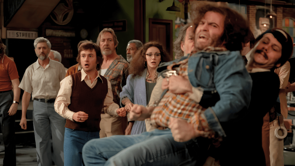 Willem Dafoe, J. K. Simmons & Finn Wolfhard's Wild Comedy Movie Saturday Night Lands on Hulu Today