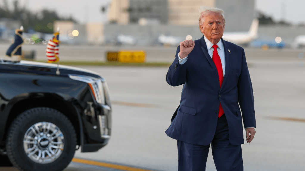 Trump's Name Officially Lands on Florida Airport After Trademark Move