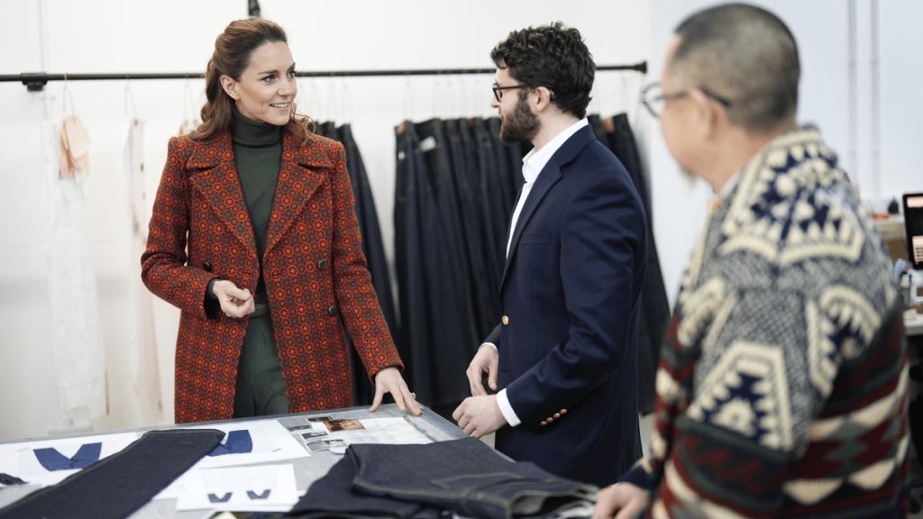 Kate Middleton Nudges Another Royal Out of Top Style Spot