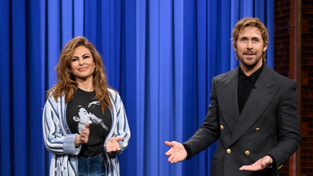 Eva Mendes Shuts Down Viral AI Images of Ryan Gosling and Johnny Depp