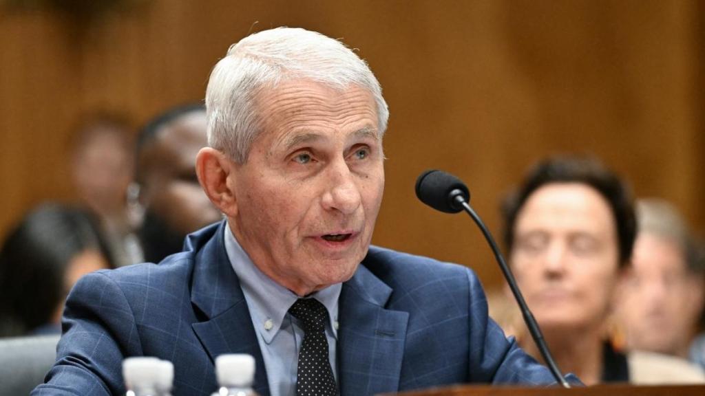Anthony Fauci Appears Frustrated in Photos After Senate Grilling