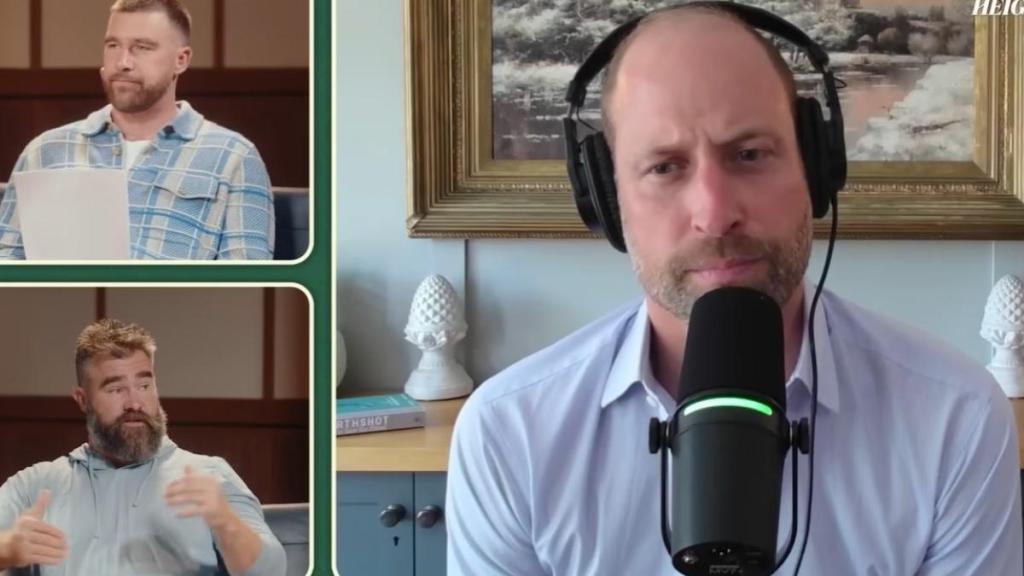 Prince William Names His Mount Rushmore of English Footballers on New Heights Podcast