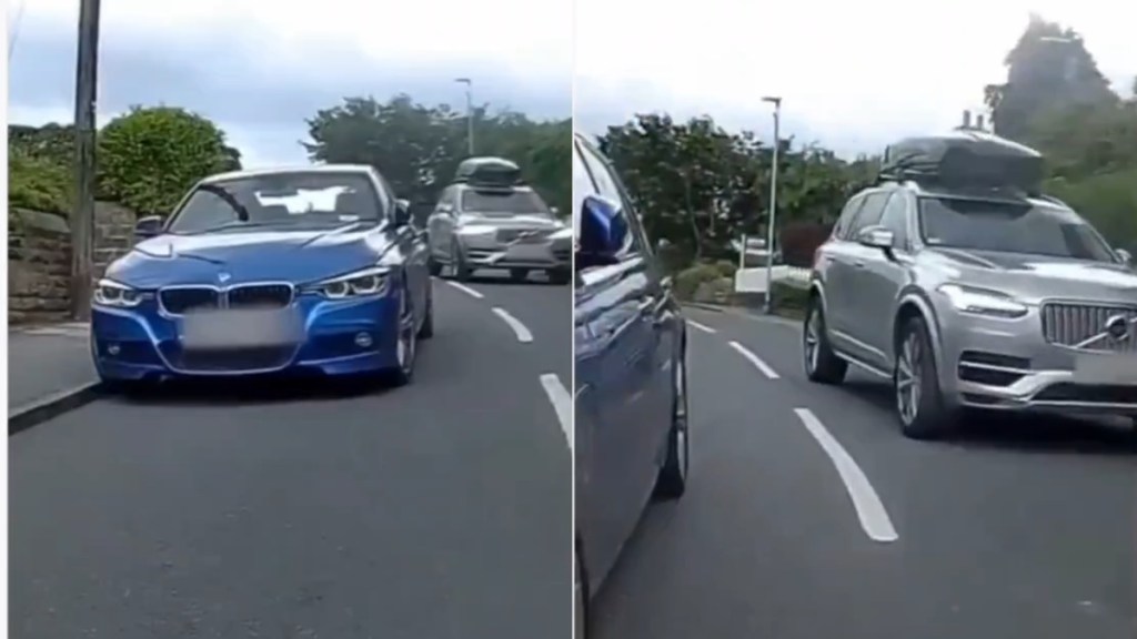 Bicyclist Gives Cops Video Driver Hitting Him But Backfires Leeds UK United Kingdom