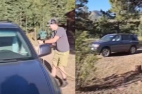 Colorado Man Finds Massive Animal Trapped SUV Car Gold Hill Bear