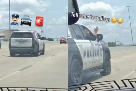 Driver Signaled Police Pull Up Cops Want Something Else Dallas Texas