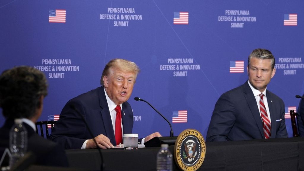 Donald Trump Appears To Doze off as Pete Hegseth Showers Him With Praise