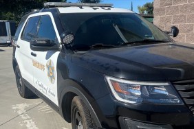Man Caught Driving SUV Frighteningly Close Real Police Car Stockton California Los Angeles