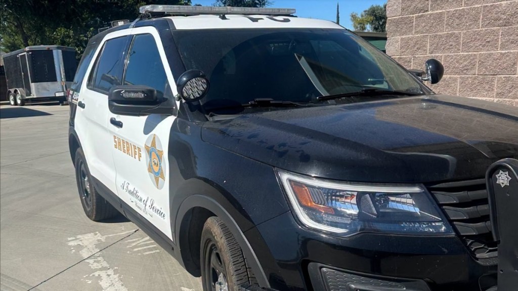 Man Caught Driving SUV Frighteningly Close Real Police Car Stockton California Los Angeles