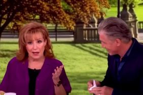 Joy Behar Shocks The View by Giving Married Anson Mount a Long Kiss on the Lips