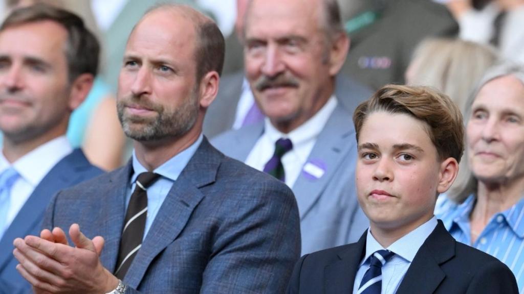 Prince William’s Sweet Wimbledon Moment With Prince George Shows Him in Dad Mode