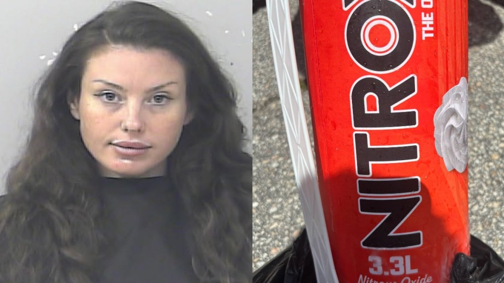 Florida Rideshare Passenger Laughing Gas Nitrous Oxide Won't Leave Car Driven to Police Station