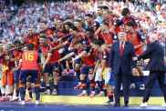 Donald Trump Edited Out of Spain's Trophy Photo on Instagram