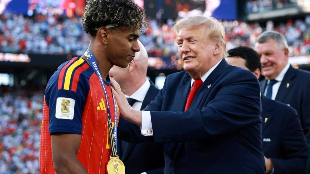 Donald Trump & Lamine Yamal's FIFA World Cup Moment Raises Eyebrows