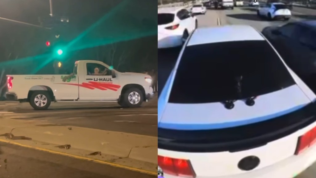 Teenage Driver 18-Year-Old Arrest Damage Streets Police Social Media San Diego U-Haul Truck Joshua David Ruiz