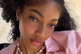 Angel Reese Flaunts Legs in a Barely-There Skirt That Clings Dangerously Tight