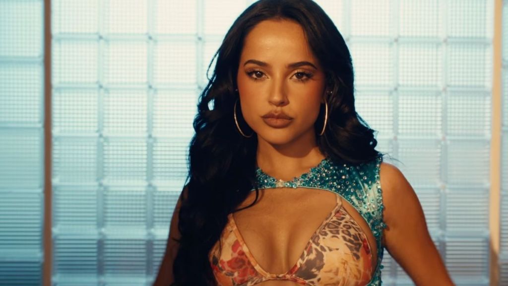 Becky G’s Teeny Tiny Micro Shorts Ride High on Her Thighs for ‘EPA’