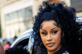 Cardi B amid her ongoing rap feud with BIA