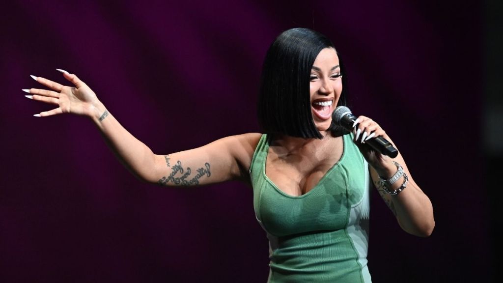 Cardi B’s Skimpy Bodysuit Leaves Her With Almost Nothing To Hide