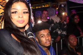 Blueface Watches as Chrisean Rock Gets Into Viral Street Fight