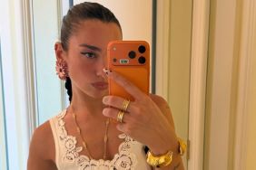 Dua Lipa’s Teeny Tiny Stringy Bikini Highlights Her Sculpted Abs, Shoulders & Thighs