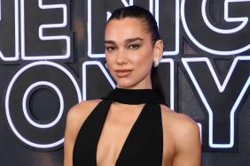 Dua Lipa Sets Social Media Ablaze in Plunging Sheer Dress