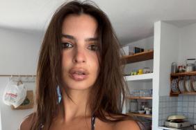 Emily Ratajkowski Strips Down To Nothing but a Wine Glass in Wild Nude Photo