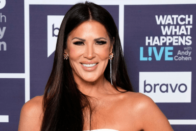 Emily Simpson amid her update about marital challenges with husband Shane Simpson