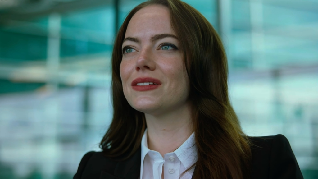 Emma Stone new movie The Catch Chris Pine Irina Shayk
