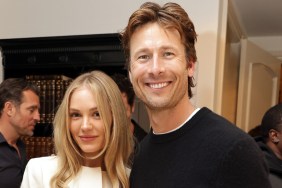 Glen Powell Michelle Randolph