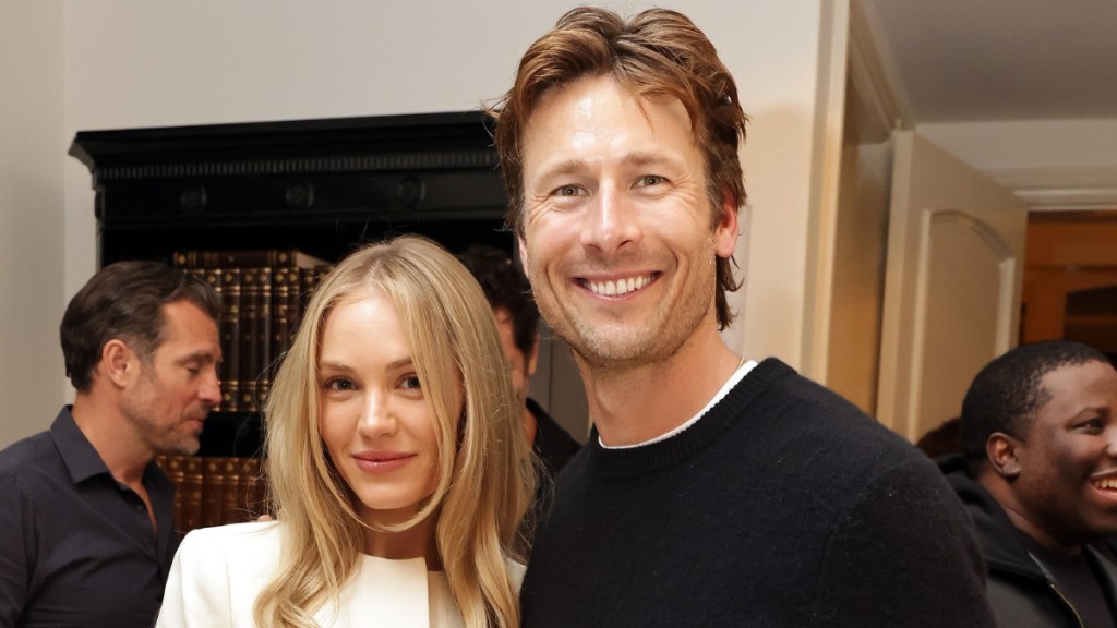 Glen Powell Michelle Randolph