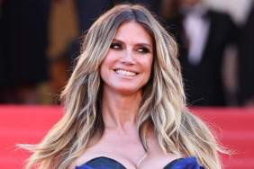 Heidi Klum Puts Her Figure on Full Display in a Sheer Thong