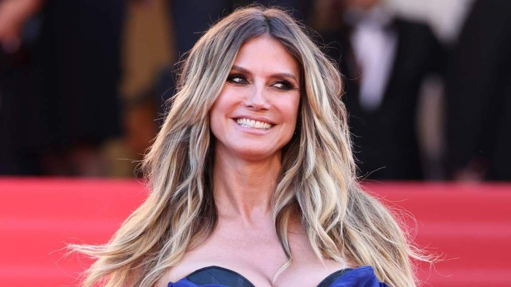 Heidi Klum Puts Her Figure on Full Display in a Sheer Thong