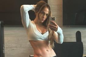 Jennifer Lopez Lets Her Curves Do the Talking in Itty Bitty Lingerie