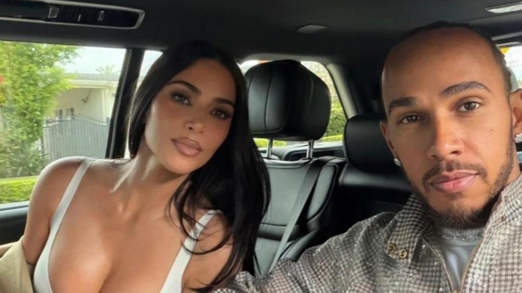 Kim Kardashian Found a ‘Total Puppy Dog’ in Lewis Hamilton — Source