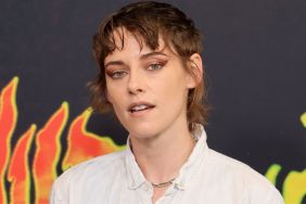 Kristen Stewart Almost Bares It All, Goes Braless Under Unbuttoned Shirt