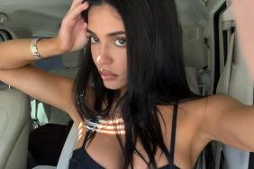 Kylie Jenner Bares It All & Nearly Spills Out of Fully Sheer Plunging Bodysuit