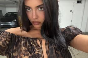 Kylie Jenner Almost Pops Out of Plunging Top While Flaunting Her Bling