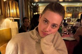 Lili Reinhart’s Micro Minidress Is So Tiny, It Hides Under Her Blazer