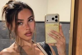 Madison Beer's Micro Shorts Ride Ridiculously High on Her Thighs