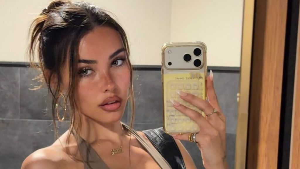 Madison Beer's Micro Shorts Ride Ridiculously High on Her Thighs