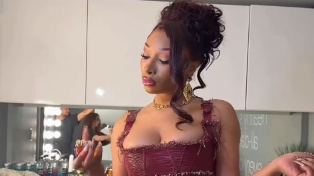 Megan Thee Stallion Boldly Bares It All in Nothing but Tiny Briefs