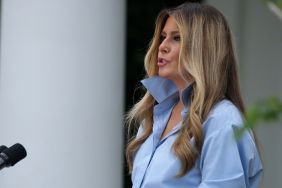 Melania Trump Has 5-Word Reaction After First Public Appearance in a Month