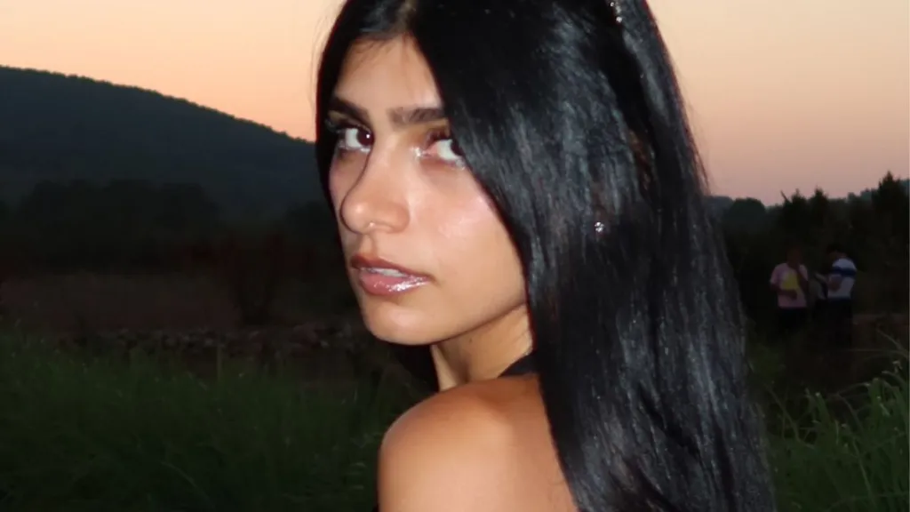 Mia Khalifa’s Ultra-Sheer Look Leaves Her Thong Fully on Display