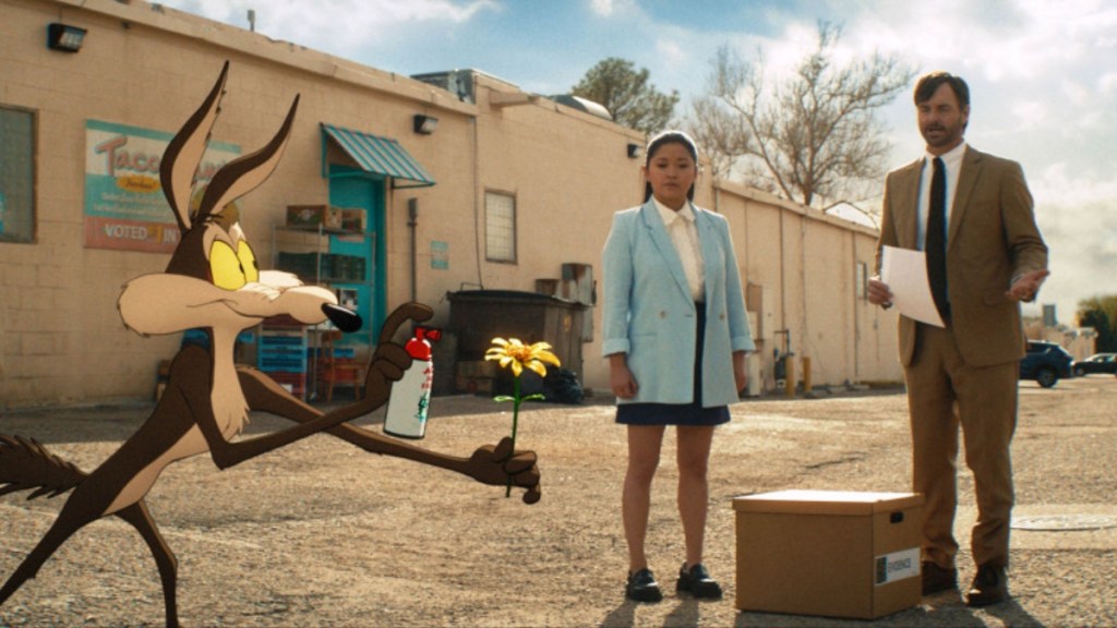 Lana Condor’s Coyote vs. Acme Moment Was Like Attending a Funeral